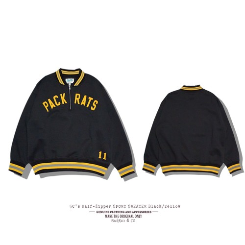 blackyellow夹克中古风复古