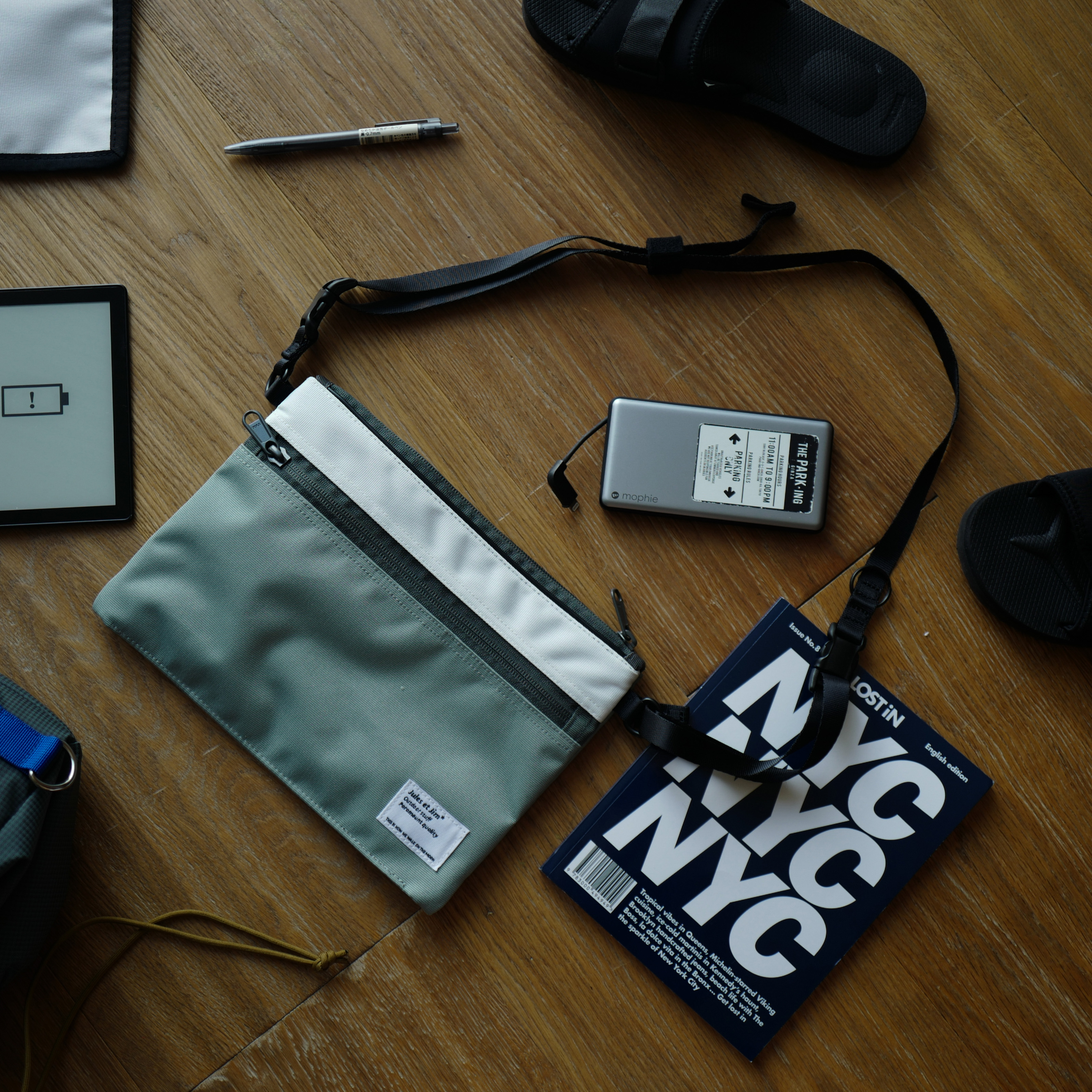 现货 祖与占单肩轻便斜跨包 Light Weight Shoulder Bag18