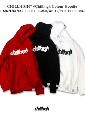 ChillHigh 2016A/W  秋冬新品复古三色套头卫衣