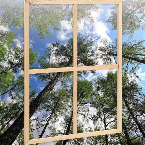 实木油画框数字油画框小红书DIY自制线毯装饰布装裱挂墙装饰木框