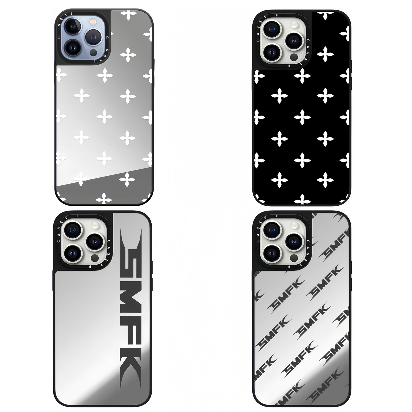 CASE联名SMFK悉尼适用iPhone17promax手机壳16Promax苹果15pm镜面Air磁吸14plus防摔13四叶草12十字花保护套