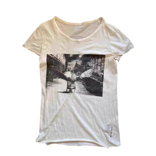 T恤 天使图案印花短袖 ifsixwasnine 视觉系