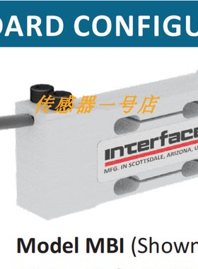 美国interface-MBI 1 2 5 10 20N高精度梁式称重传感器测力压力