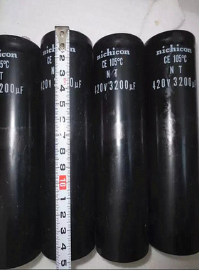 全新日本Nichicon尼康420V3200UF 变频器切割机滤波进口大电容