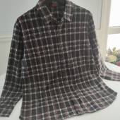 衬衫 45%桑蚕丝35%羊毛20%棉针织衬衫 丝博品牌长袖 男女中性风