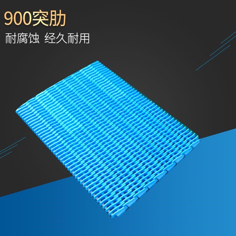 供应900系列输送带轮胎胶片冷却机塑料网带pom模块网链