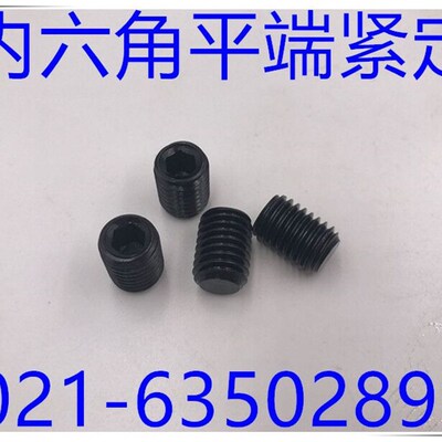12.9级内六角平端紧定/ 平端紧定 /DIN913/ M8X6-M8X50