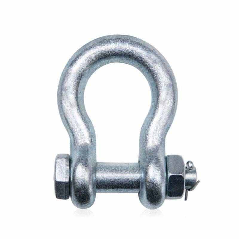 贝德力弓型国标卸扣马蹄卡扣D型U型扣起重吊钩吊装工具3.25T