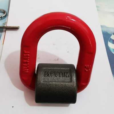 焊接D型环带卡簧高强度焊接吊点模具烧焊吊环1吨2吨3Td型连接扣