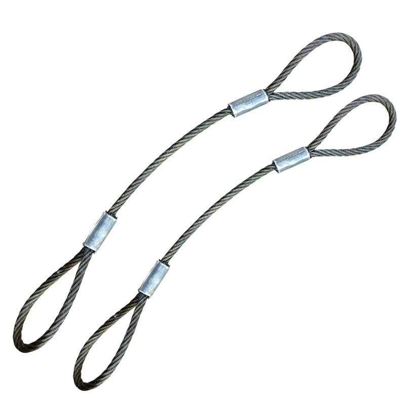 压扣插编28 30mm 钢丝绳吊具/钢丝绳吊索具/起重工具/双扣钢丝绳