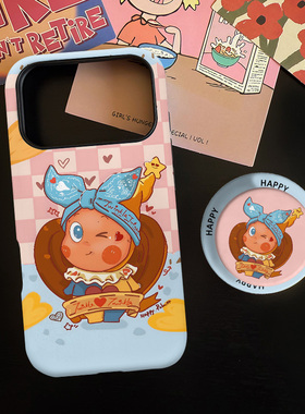 美味时刻适用苹果17promax手机壳iphone16pro菲林磁吸支架个性华为P80小米15小众vivo防摔保护壳oppo潮玩卡通