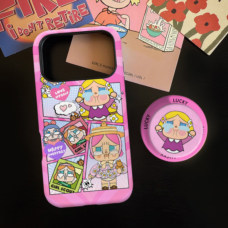 拼贴小哭包适用苹果17promax手机壳iphone16pro菲林磁吸支架个性华为P80小米15小众vivo防摔保护壳oppo流行,3C数码配件,手机保护套/壳,淘宝优惠券,粉丝福利购,淘宝优惠卷