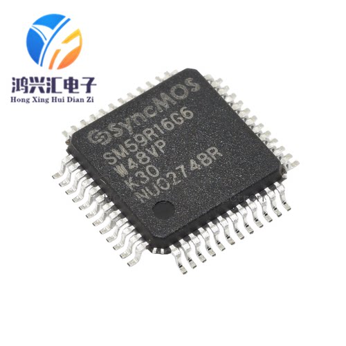 全新原装 SM59R16G6W48VP 封装QFP48 SM59R16G6W44JP/44QP 单片机