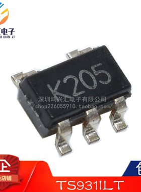 全新原装正品 TS931ILT 丝印K205 贴片 SOT23-5 运算放大器ic