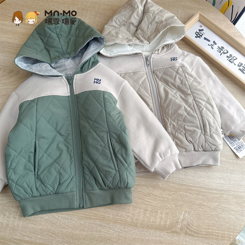 又软又暖的加厚棉服外套