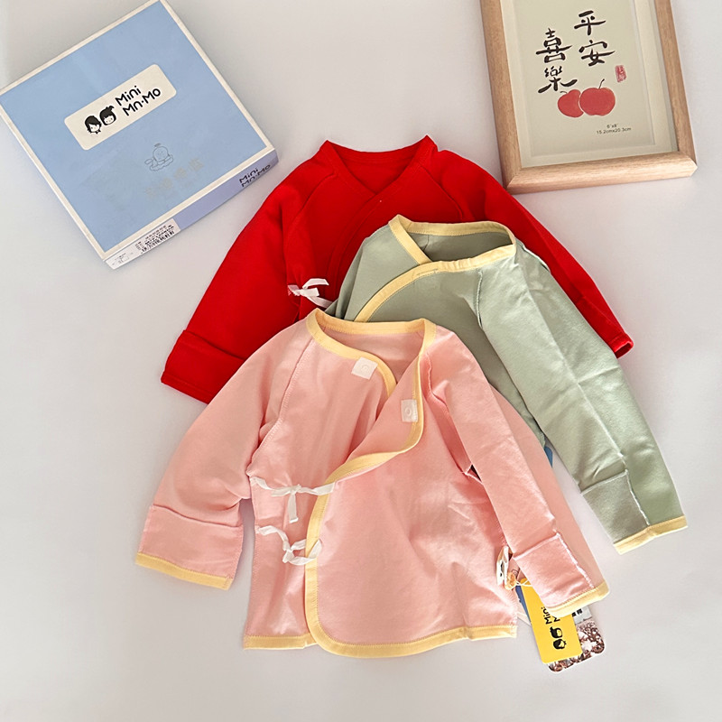 瑁恩瑁爱半背衣纯棉四季款