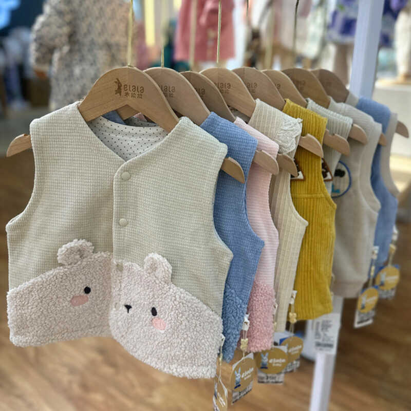 衣拉拉秋冬款儿童保暖马甲