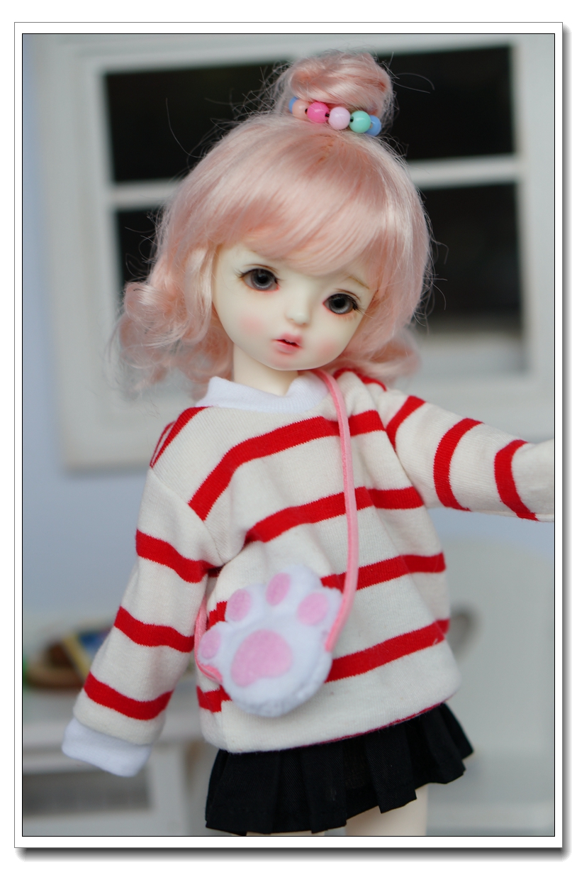 斜挎包衣服bjd娃娃现货