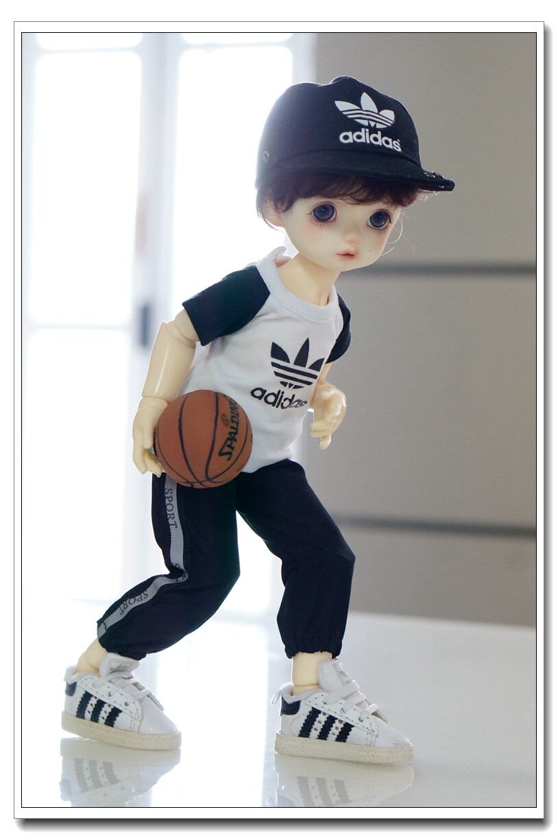 新款bjd6分潮牌运动衣服套装娃娃衣服yosd大6分娃衣十月初A39