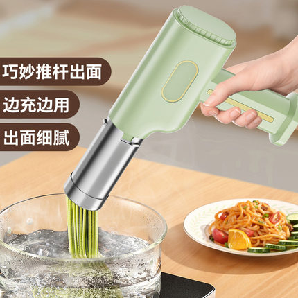 德国新款压面机家用面条机电动小型手持灌肠机家用电动小型压面机