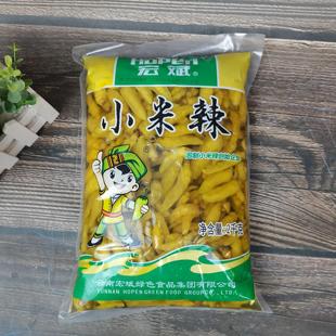 新货小米辣2kg6包整箱泡椒山椒辣椒即食云南泡椒凤爪凉拌烹饪