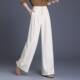 阔腿裤 专柜品牌2026春季 裤 白色拖地西装 女垂感宽松显瘦百搭休 新款