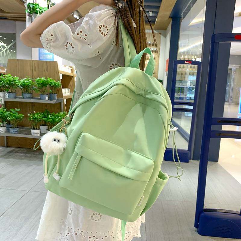 品牌官方秀龙新款小学生书包韩版纯色校园背包ins可爱少女小双肩