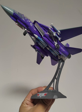 长谷川成品，F-14D TOMCAT雄猫战机，紫色樱花涂装，1/72比例，