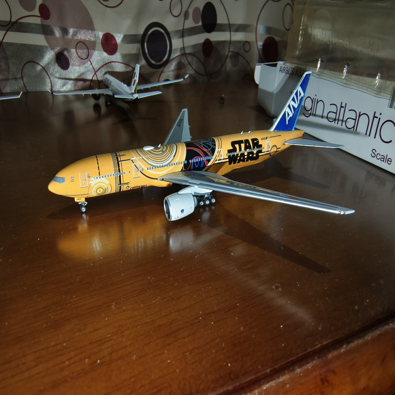 绝版PH 1/400 全日空 777-200 JA743A 星球大战涂装  已绝版 目