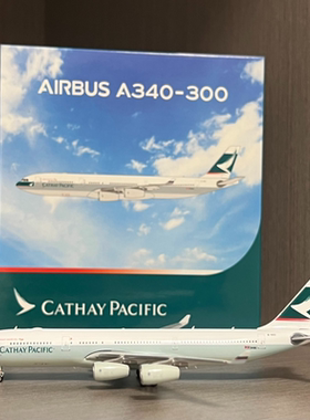 Phoenix PH04557 1:400 国泰航空A340-300 B-HXO老标涂起落架轮