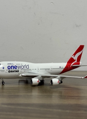 Phoenix ph 1/400 Qantas 澳洲航空 波音B747-400ER 寰宇一家彩