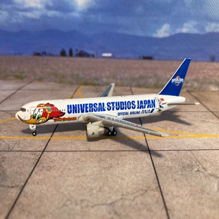 全日空1/500环球片场大嘴鸟波音767 合金飞机模型 香港亲自带回