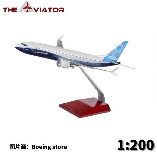 【波音】1:200 B737MAX-7，-8，-9 全新树脂飞机模型 全新顺丰寄#