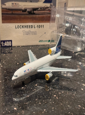 洛克希德马丁 L1011 TriStar 1/400 飞机模型 STAR AIR 蓝白配色