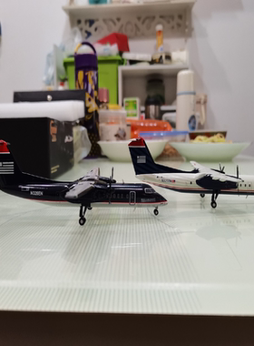 GJ/JC200  全美航空DASH-8-300目测无瑕，一切以照片确认为准，