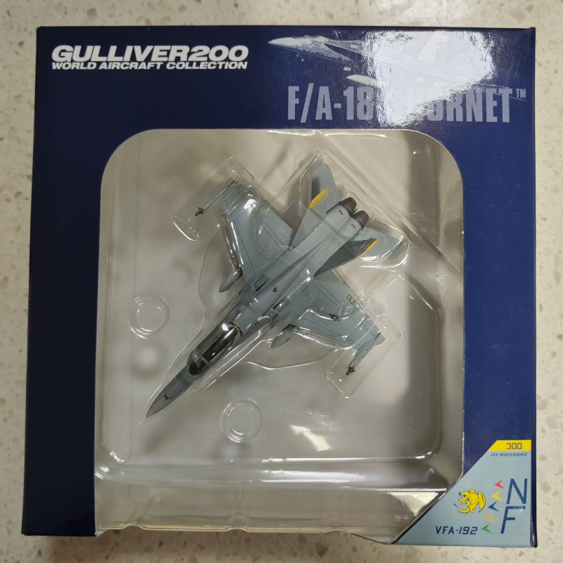 Gulliver 1/200 F18C F/A-18C VFA-129中队全新未拆，盒子一般，