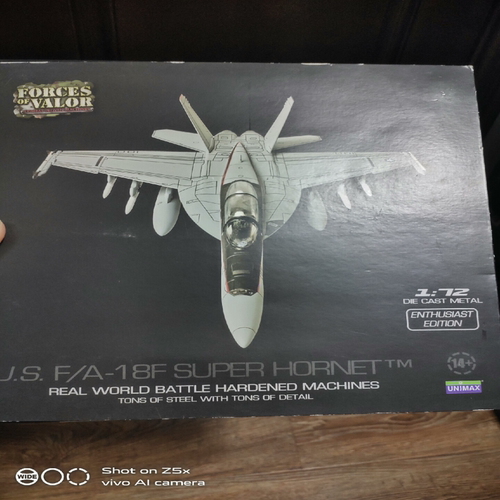 【FOV全新F/A-18F超级大黄蜂】全新库存，全配无损，适合模型爱