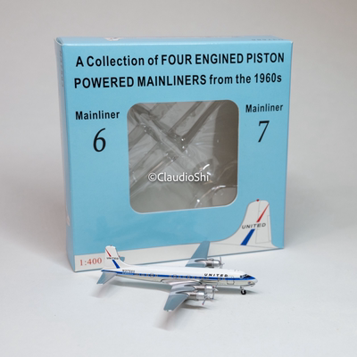 Aeroclassics（AC） 1/400 United 美国联合航空 DC-6B N37585