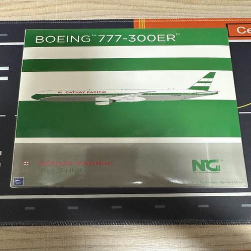 NG国泰航空波音777-300ER钢管，B-HNR，数量极少，盒藏无暇，积