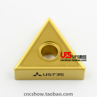 Mitsubishi/三菱数控刀片TNMG160404/160408-MS-MA US735不锈钢