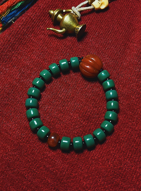 承李李原创设计风福瓜琉璃手串