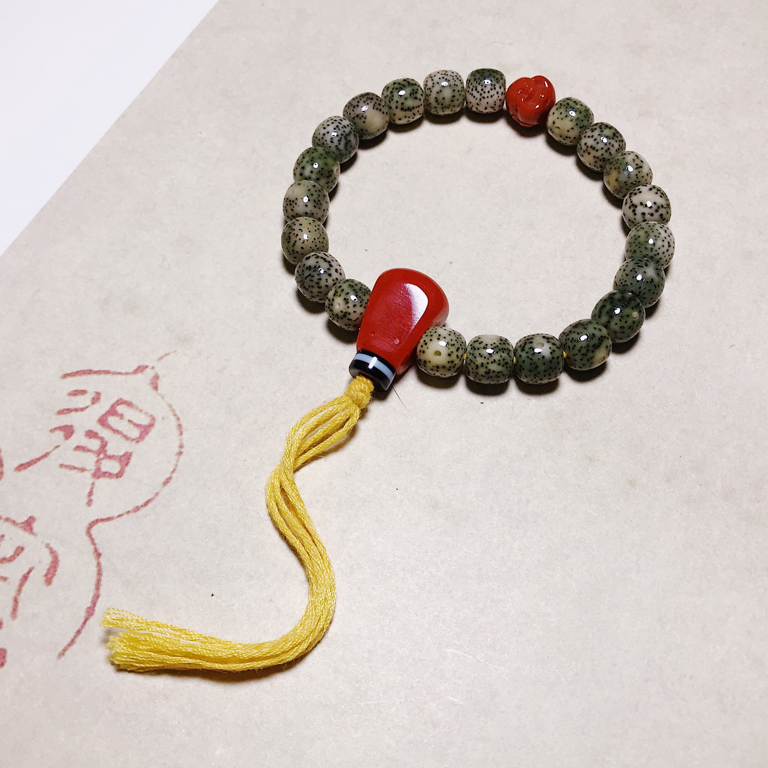 承李李原创设计 珠宝红宝石彩色宝石重工镶嵌鉴定爆款 转运手串女