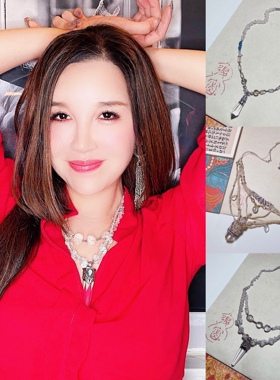 承李李藏传高能量复古编织项链