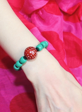 承李李原创设计风紫檀琉璃手串