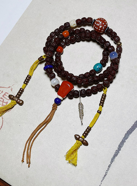 承李李原创设计风镶嵌多圈手串