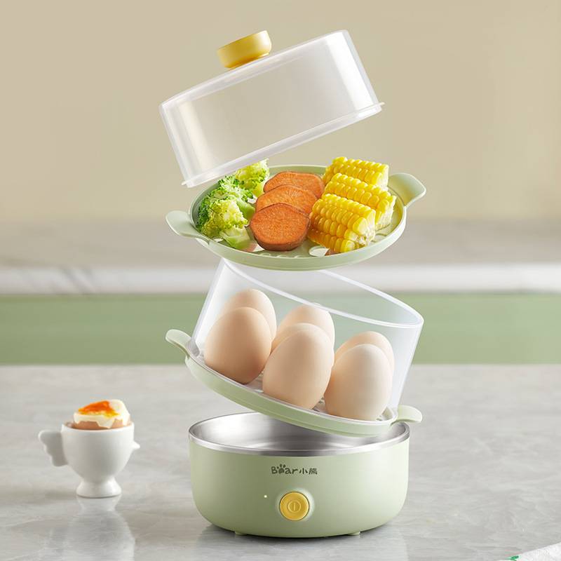 官方正品牌小熊煮蛋器ZDQ-K14S1蒸蛋器家用小型蒸锅早餐机煮鸡蛋