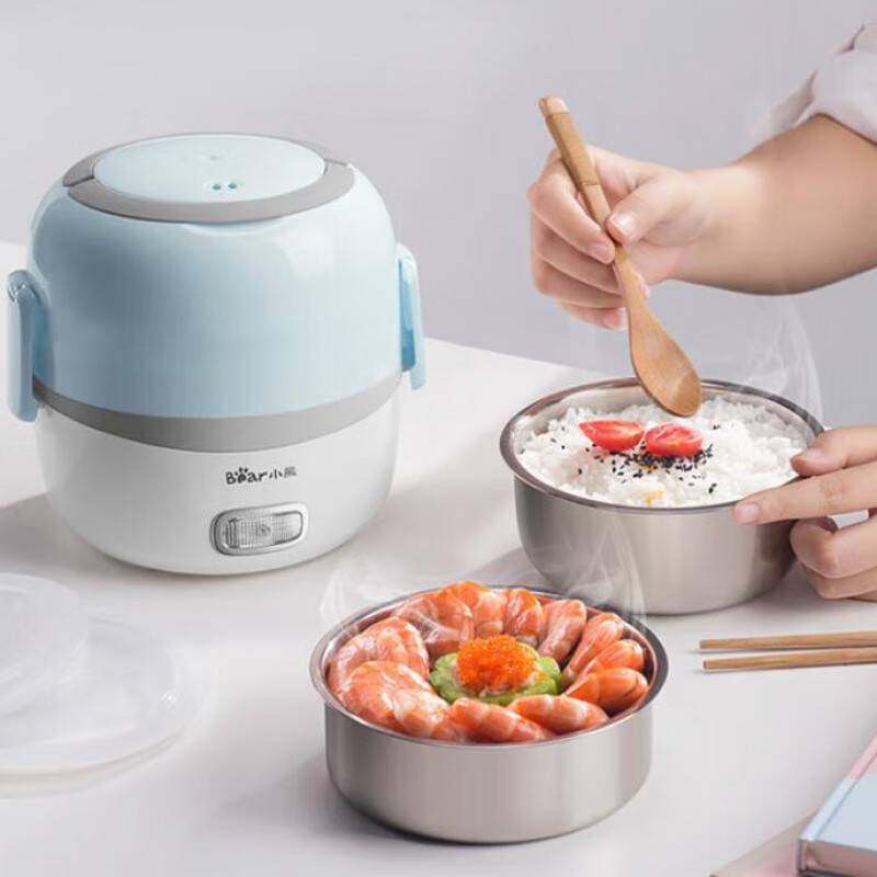 官方正品牌小熊电加热饭盒DFH-B13E5可插电加热保温饭盒办公室热
