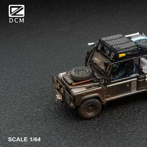 DCM 路虎 卫士 Land Rover Defender 古墓丽影 电影版 合金 1:64