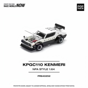 现货 POPRACE 日产 KPGC110 KENMERI GTR V8 drift PR640252