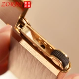 ZORRO Латунная матовая металлическая ретро креативная зажигалка